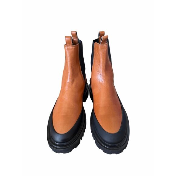 All Saints Harlee Chelsea Lug Sole Boot Size 8US Brown NEW - Picture 4 of 7